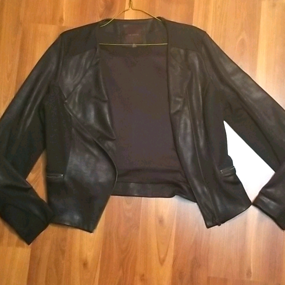 The Limited Moto-Style Zip Jacket